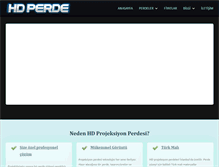 Tablet Screenshot of hdprojeksiyonperdesi.com